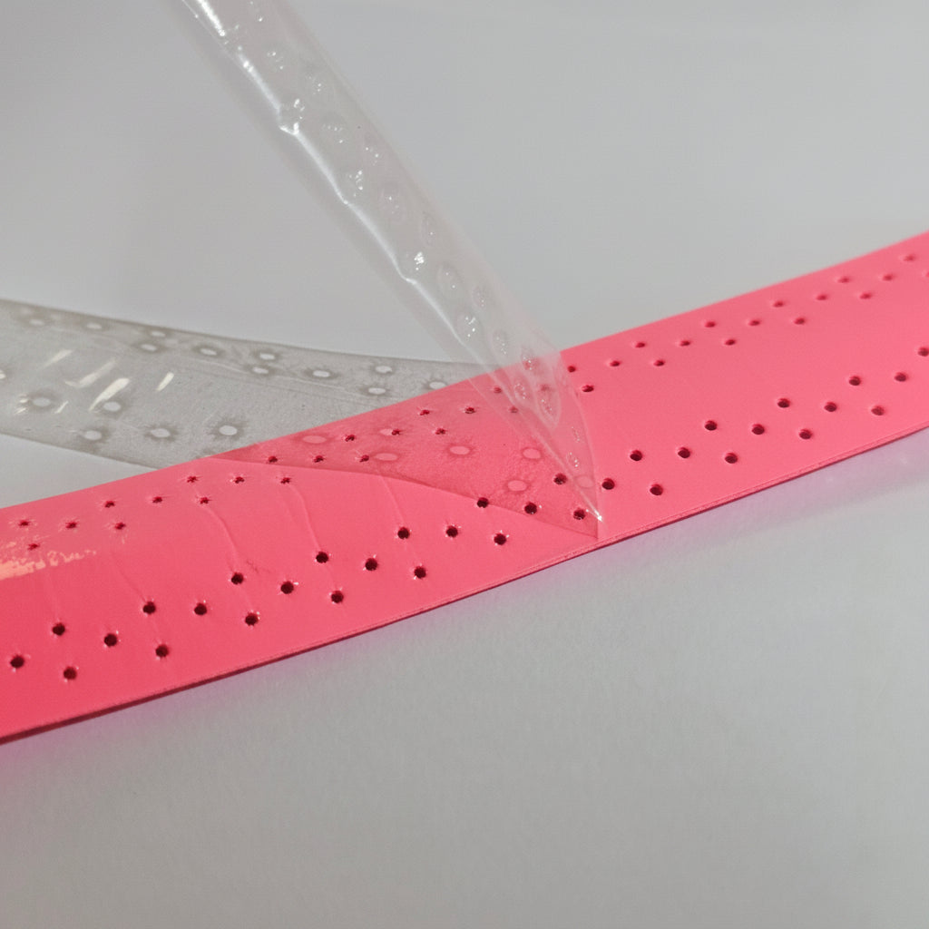 Perforated - Keeled Design - PU Overgrip