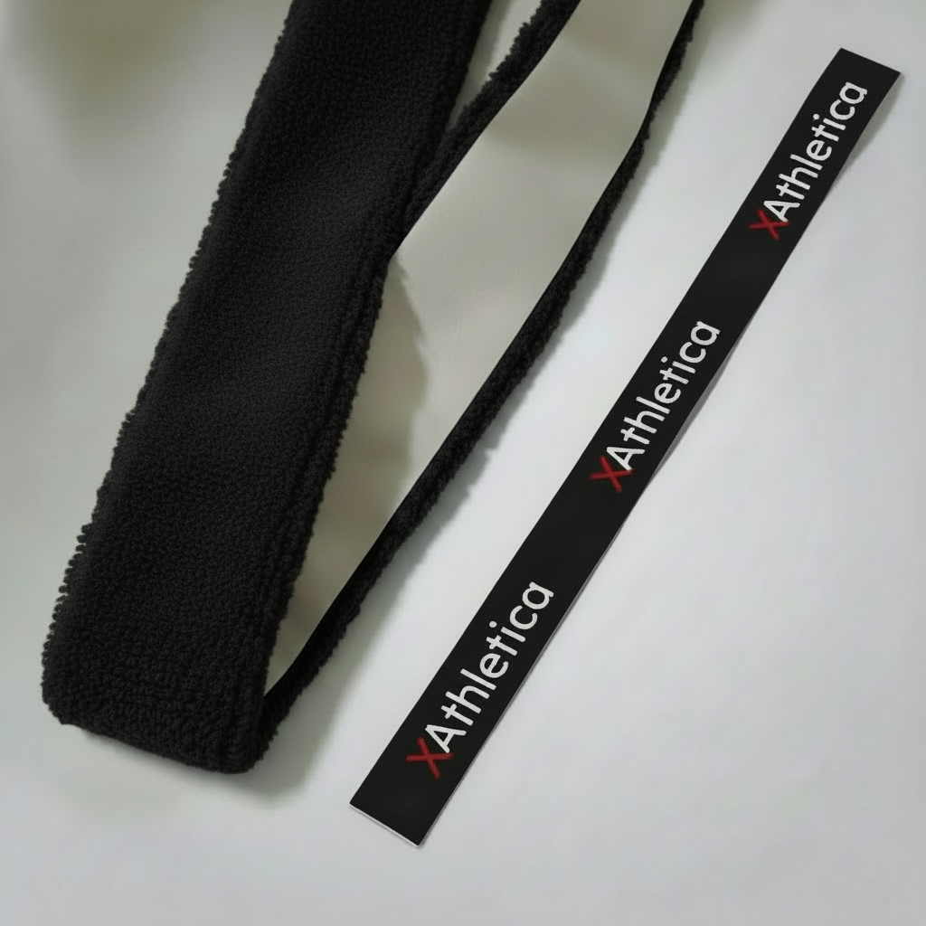 Black Towel Grip Flat Lay