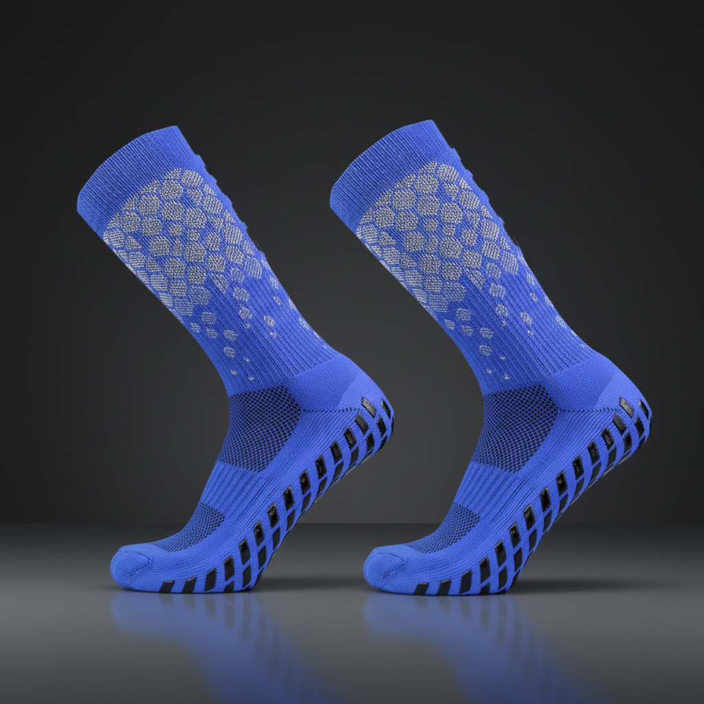 Blue Grip Socks