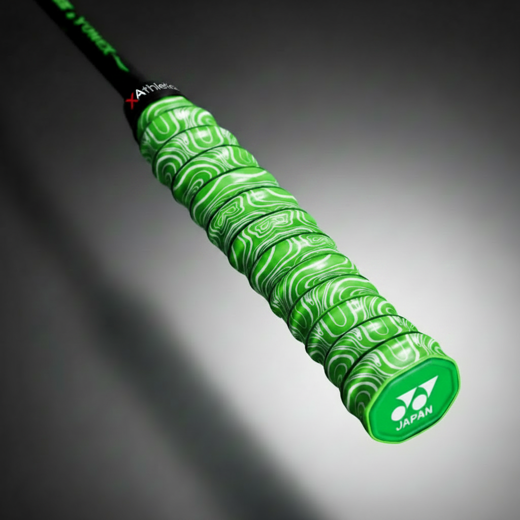 Green grip tape with studio background