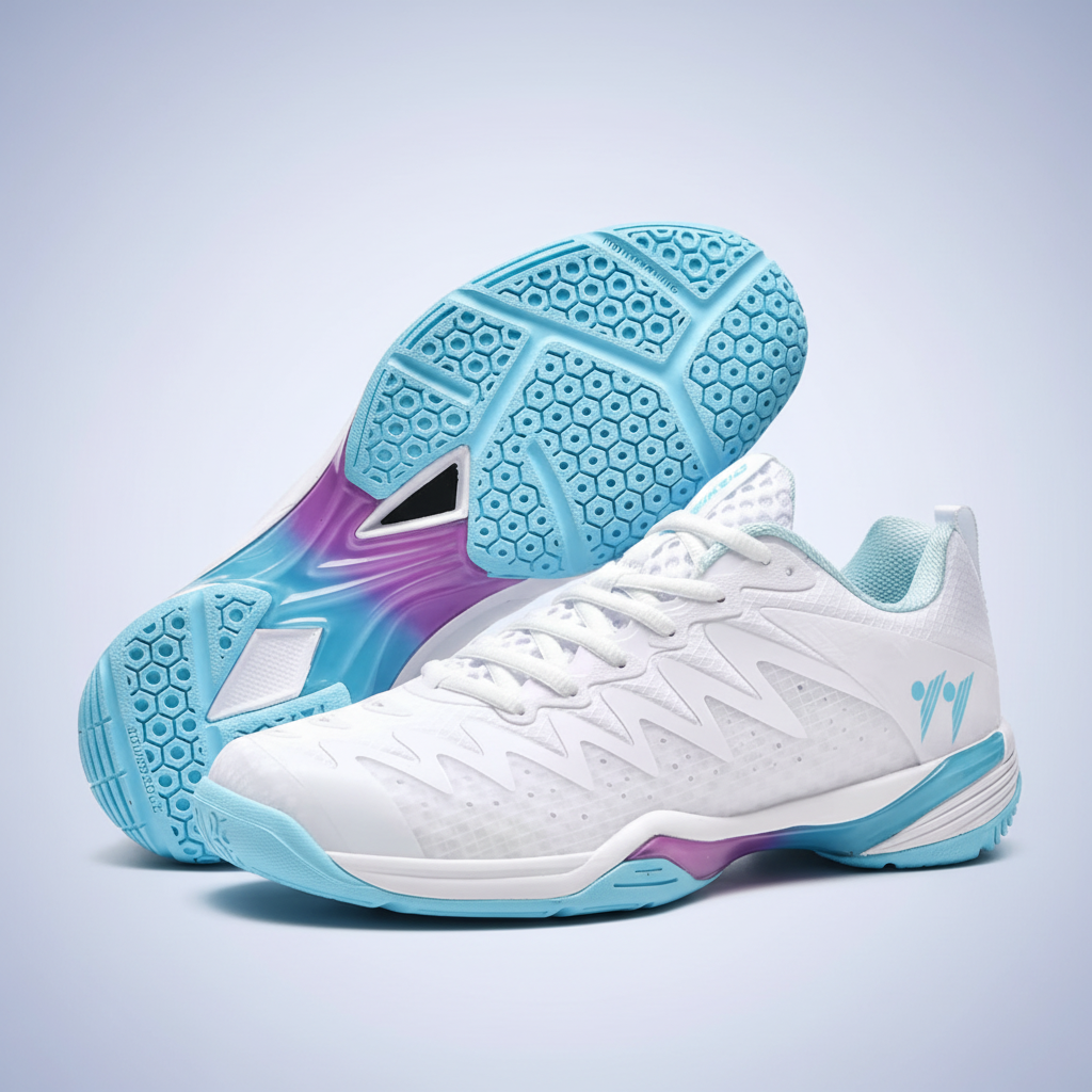 Badminton Shoe - Light Blue