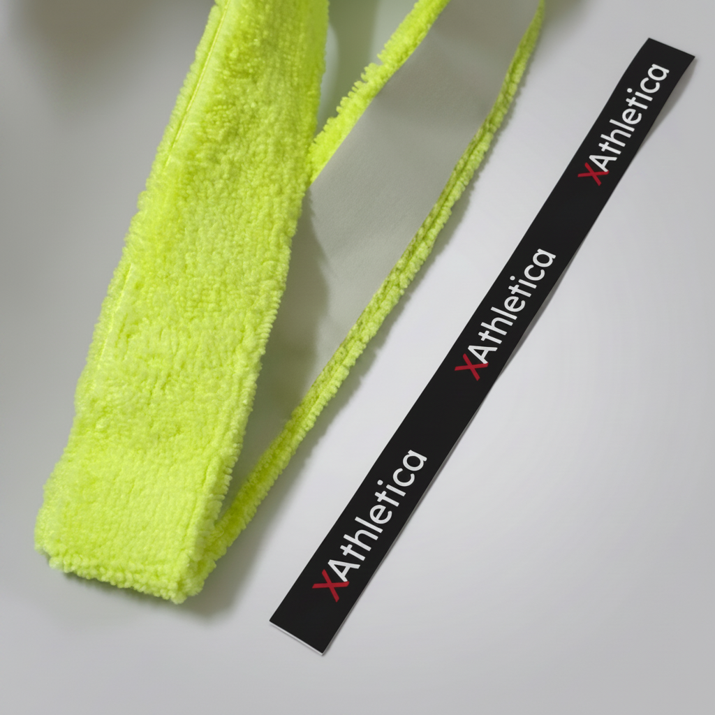 Neon Green Towel Grip Flat Lay - No Mark