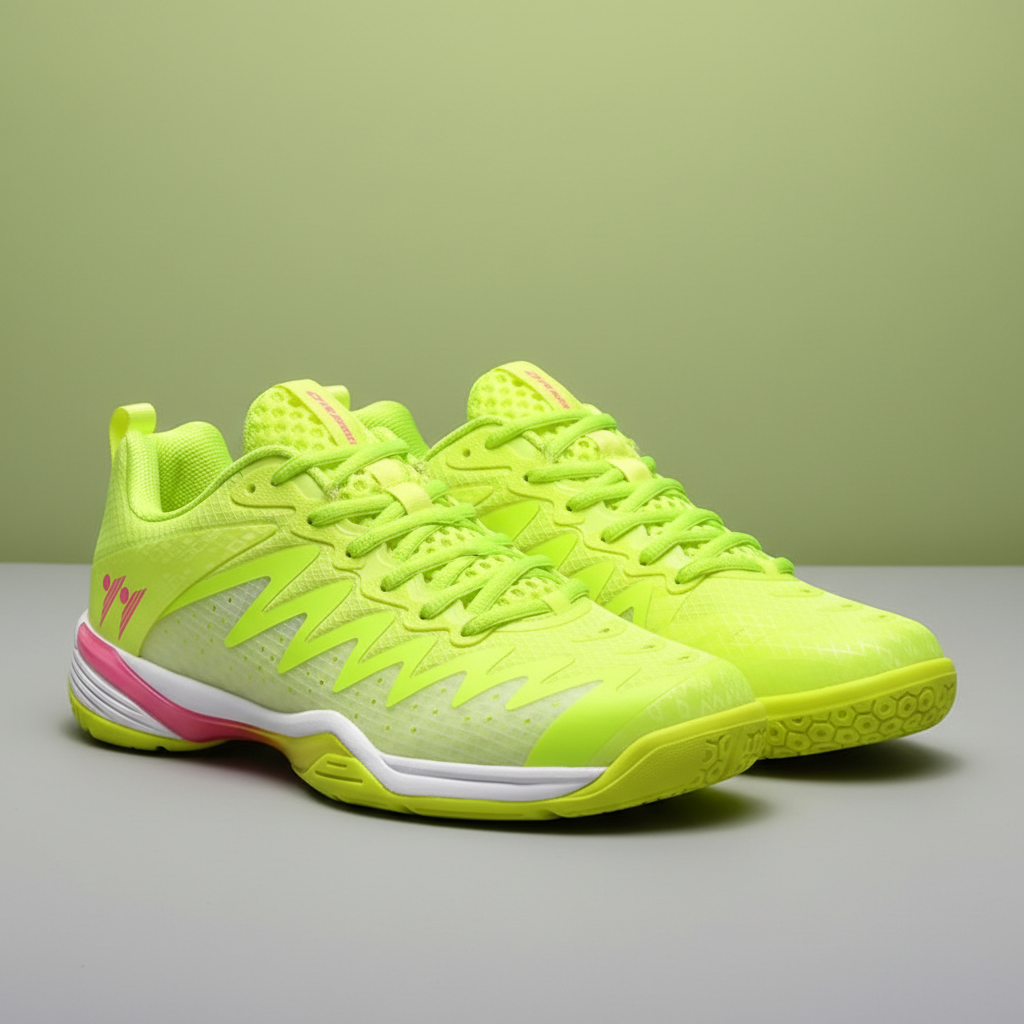 Badminton Shoe - Neon Green
