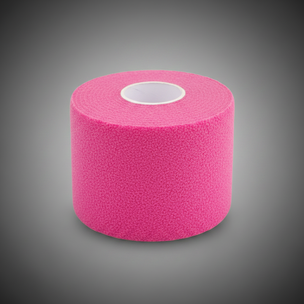 Pink Grip Tape Roll - Studio Background