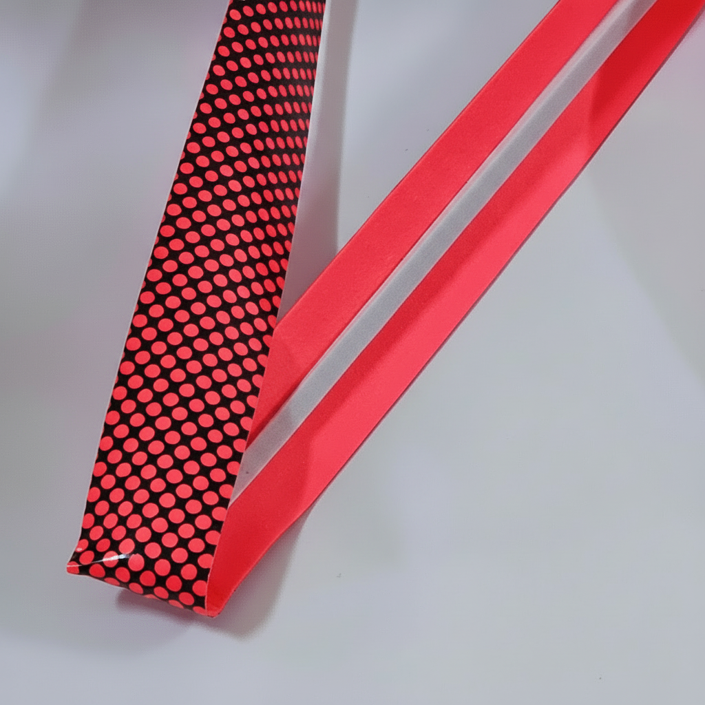 Pink Polka Dot Grip Tape - Red Variant