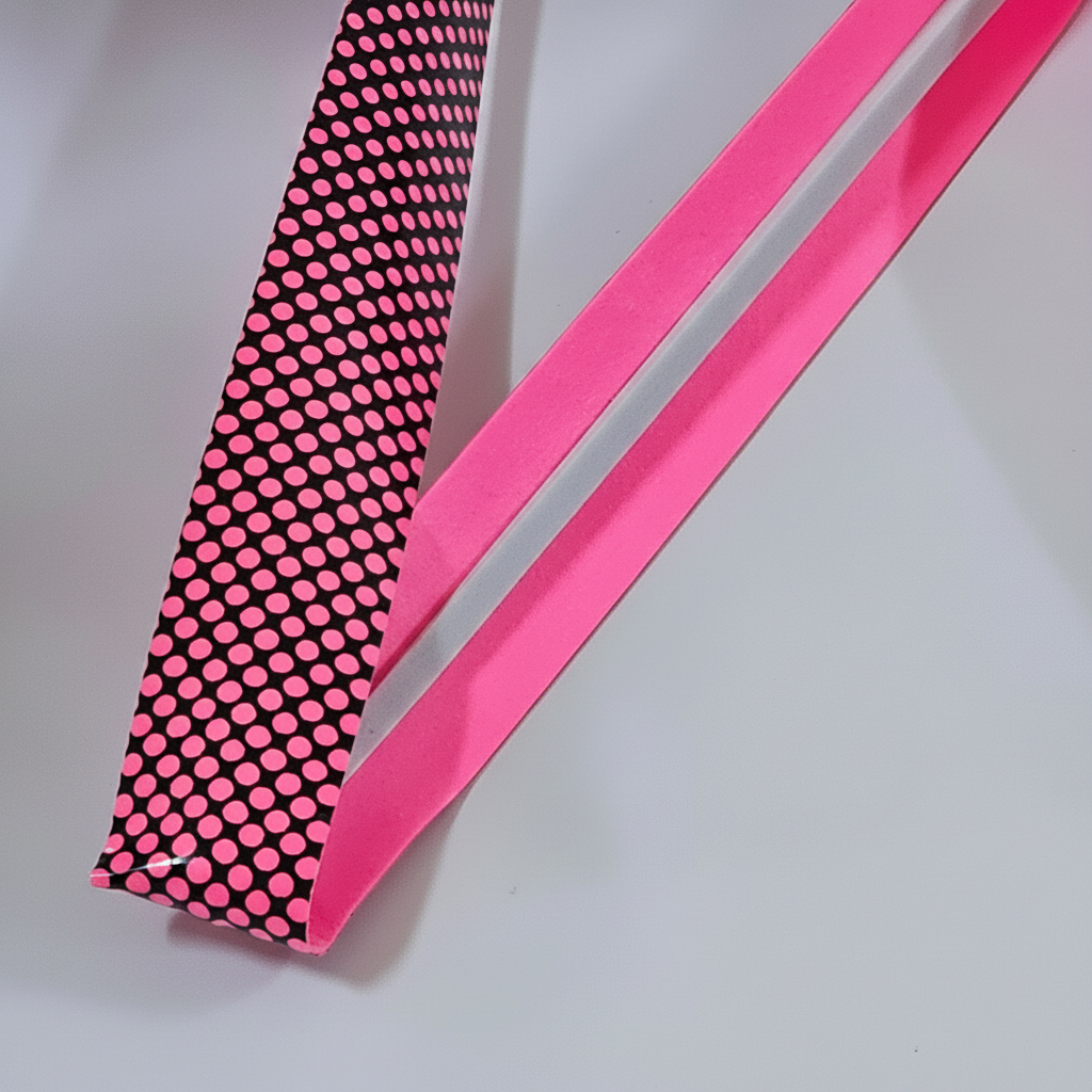 Pink Polka Dot Grip Tape - Studio Shot