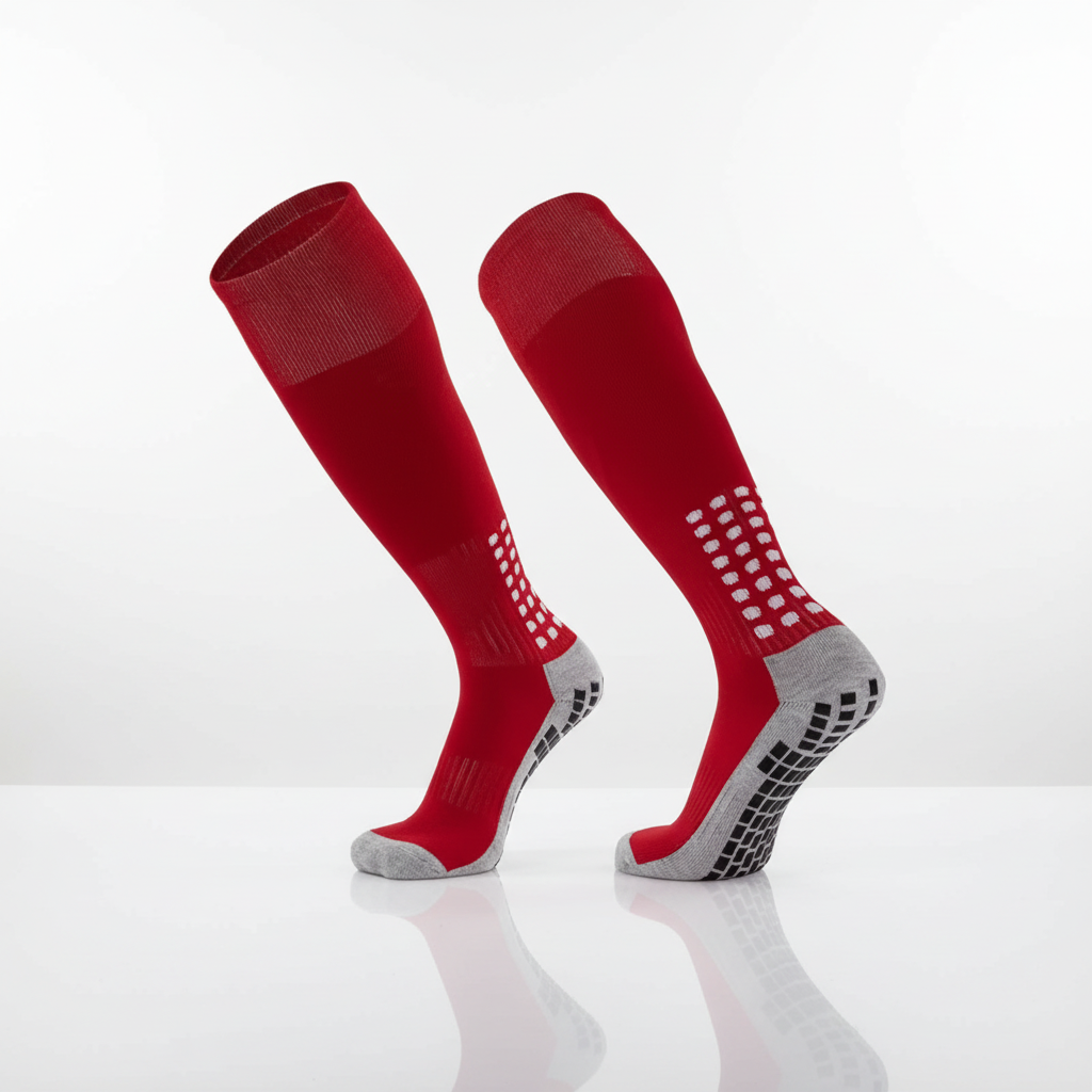Red Football Socks