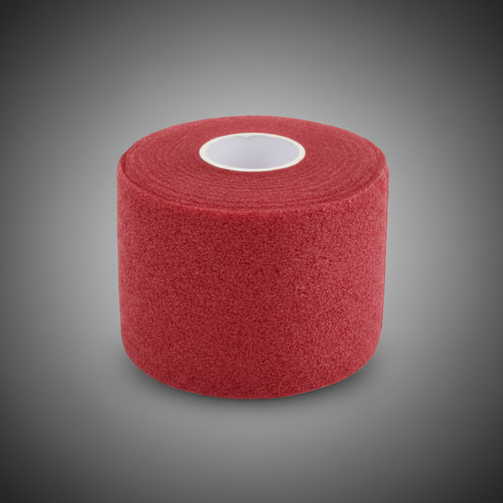 Red Grip Tape Roll - Studio Background