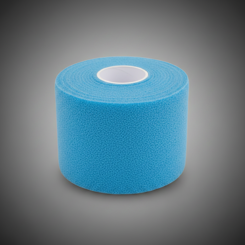 Sky Blue Grip Tape Roll - Studio Background