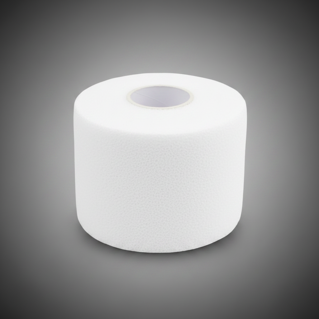 White Grip Tape Roll - Studio Background