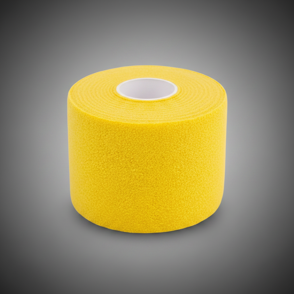 Yellow Grip Tape Roll - Studio Background